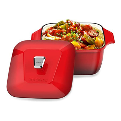 Dutch Oven, imarku 5 Quart Enameled Cast Iron Dutch Oven Pot with Lid